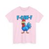 Funny Rooster T-Shirt – "F-CAW-F" Cartoon Chicken Tee - Thumbnail Image 15