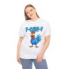 Funny Rooster T-Shirt – "F-CAW-F" Cartoon Chicken Tee - Thumbnail Image 9